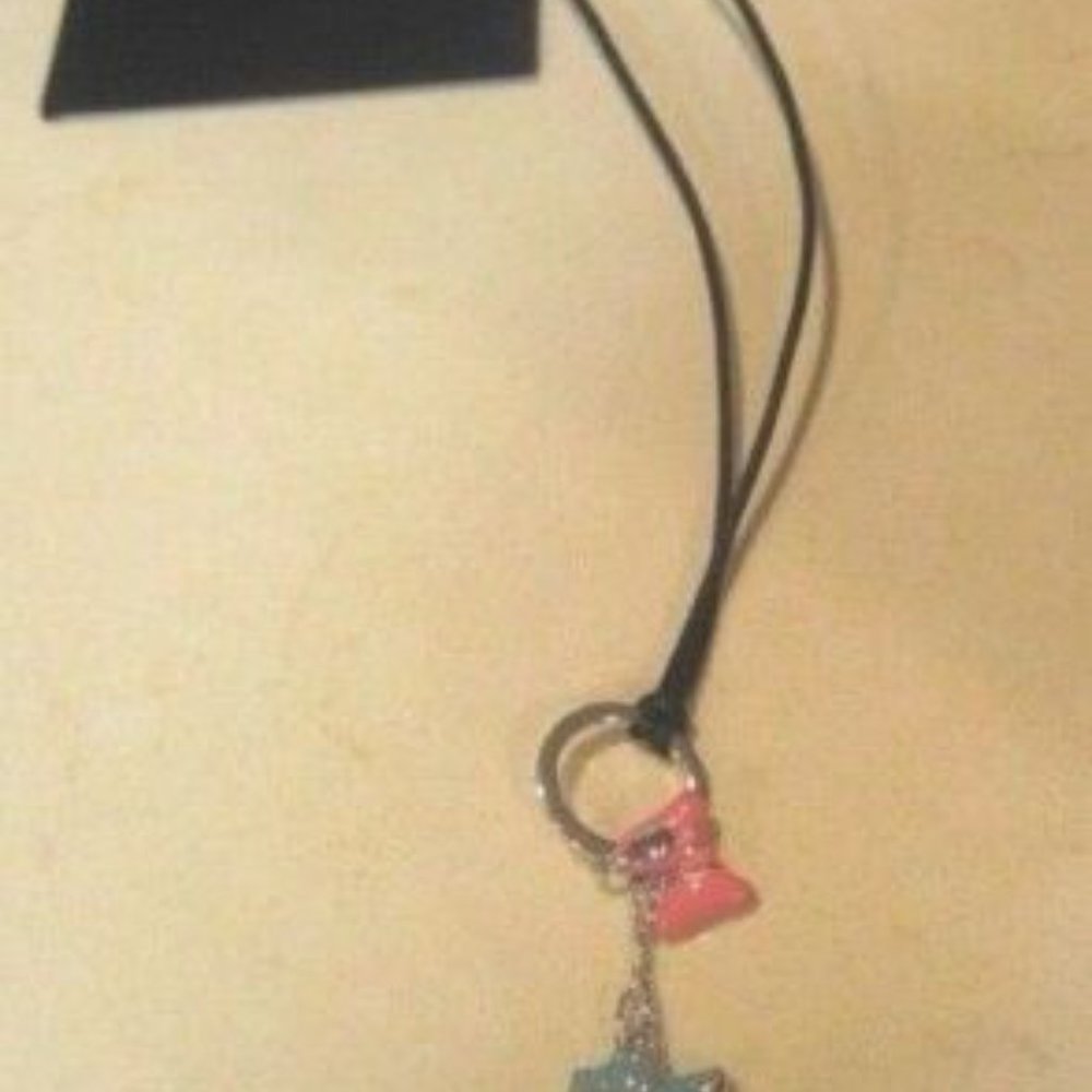 FLASH SALE Swarovski Swan Signed Shaped Minnie Mouse, Dress and Bow Necklace NIB - Picture 5 of 7